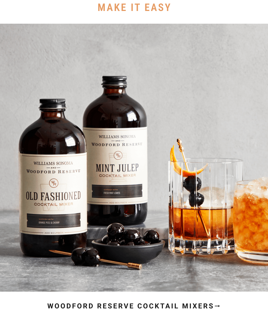 Woodford Reserve Cocktail Mixers