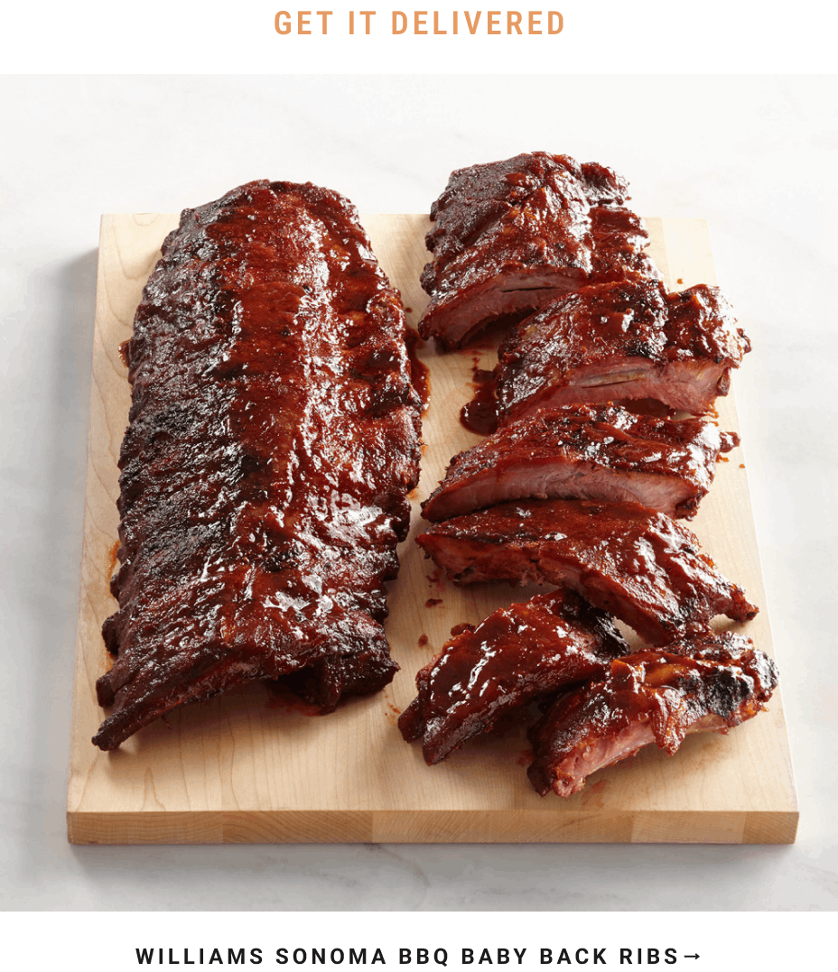 Williams Sonoma BBQ Baby Back Ribs