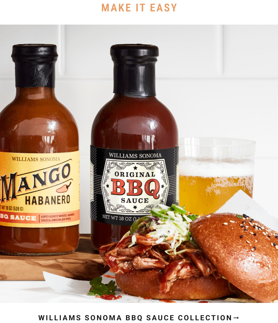 Williams Sonoma BBQ Sauce Collection
