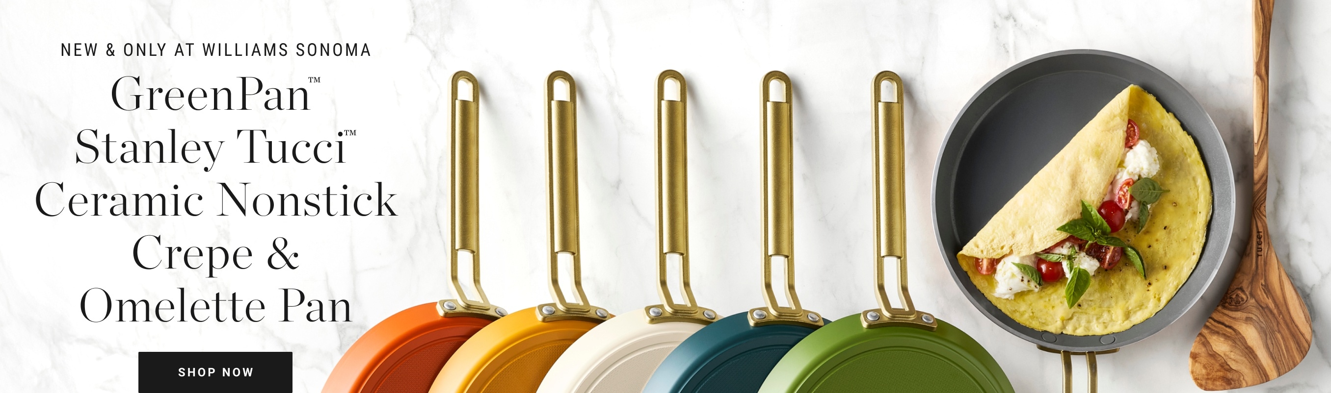 GreenPan™ Stanley Tucci Ceramic Nonstick Crepe & Omelette Pan