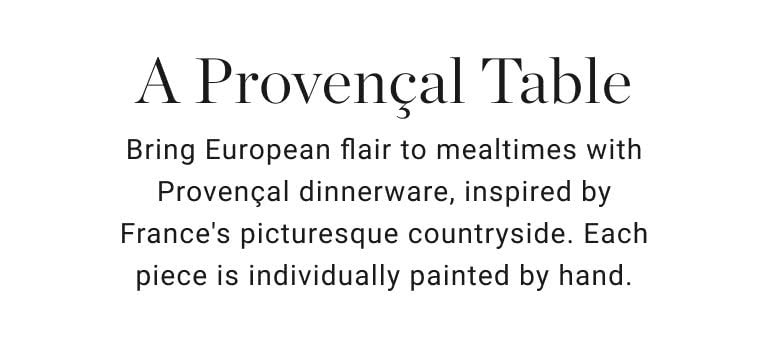 A Provencal Table
