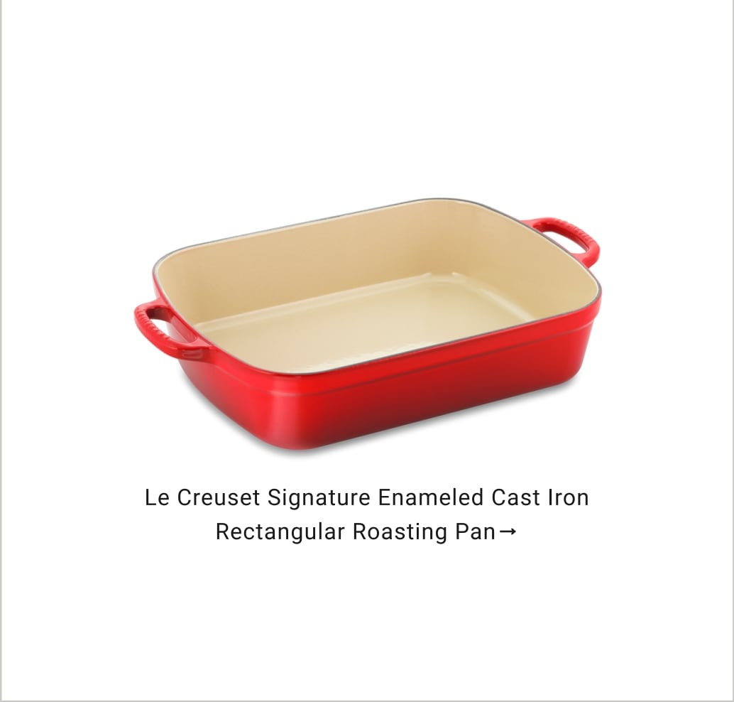 Le Creuset Signature Enameled Cast Iron Rectangular Roasting Pan