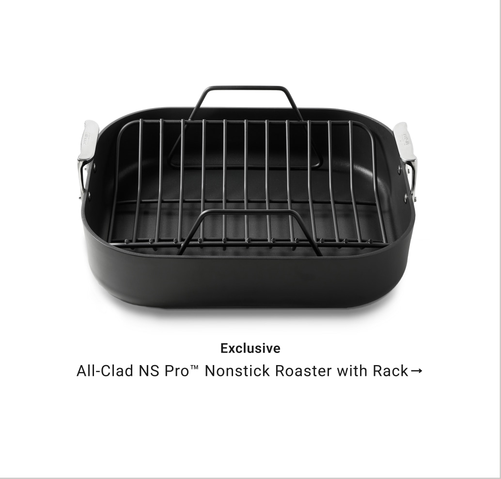 Williams Sonoma Thermo-Clad Nonstick Roaster with Rack