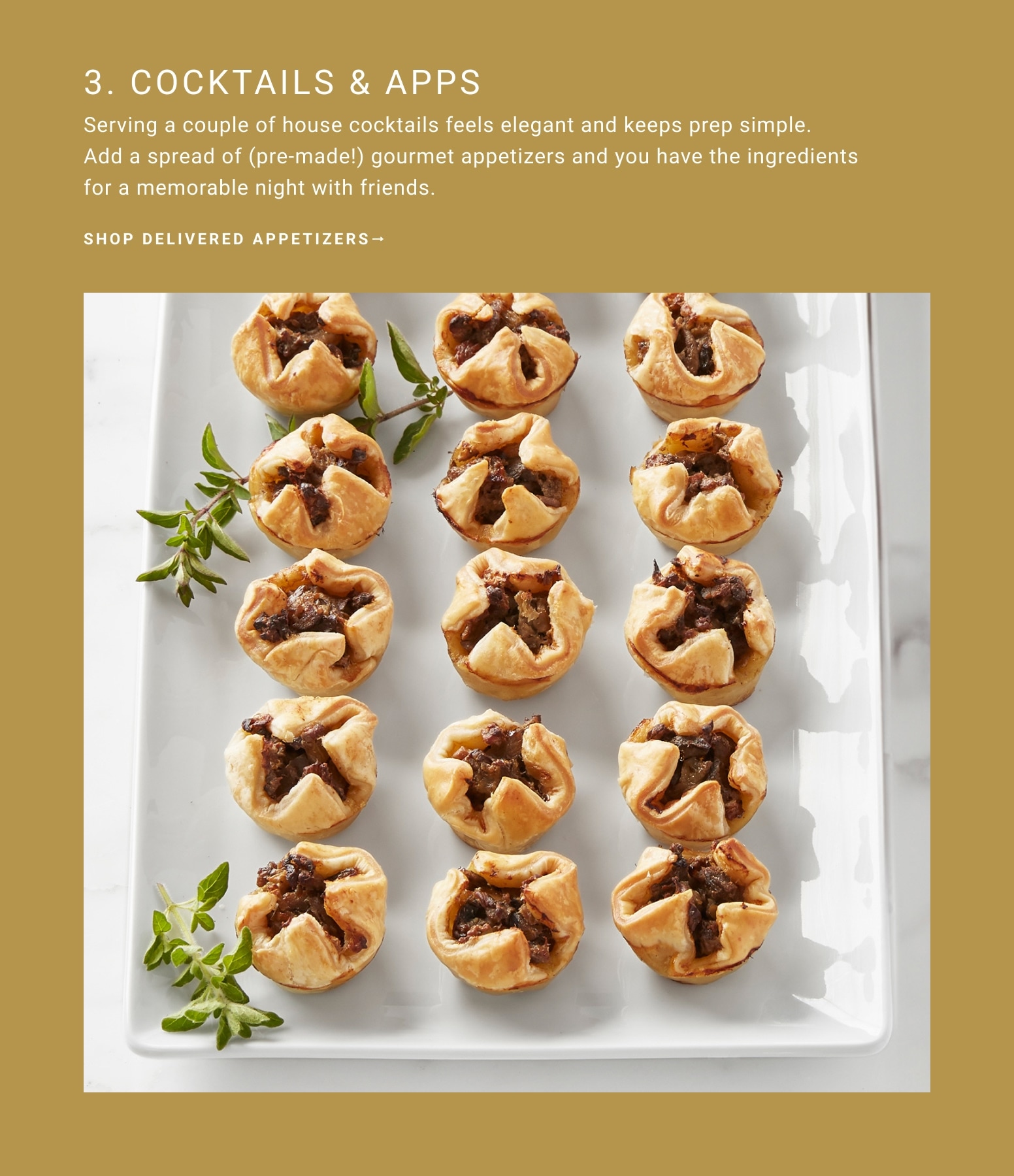 Shop Delivered Appetizers