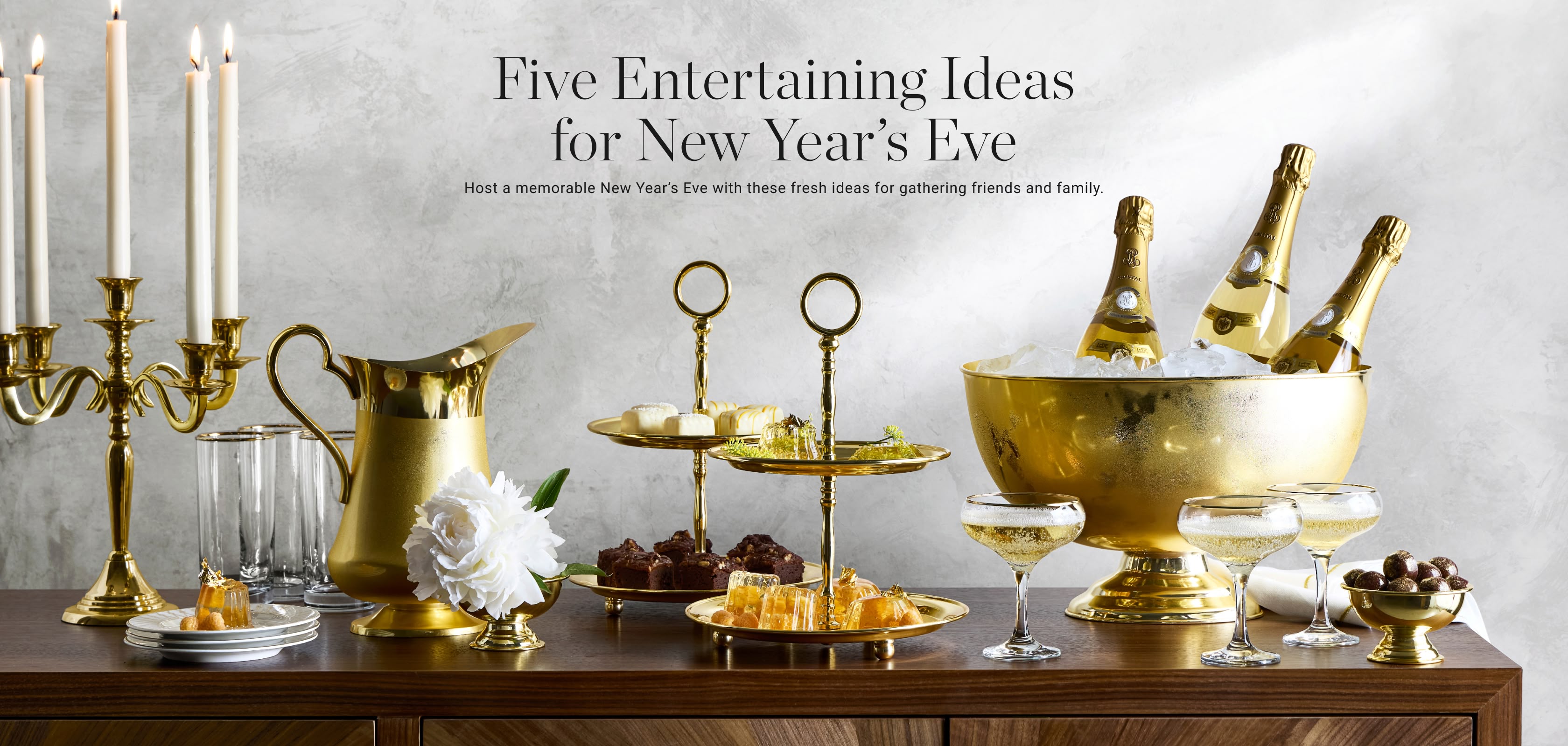 Five Entertaining Ideas for New Year's Eve