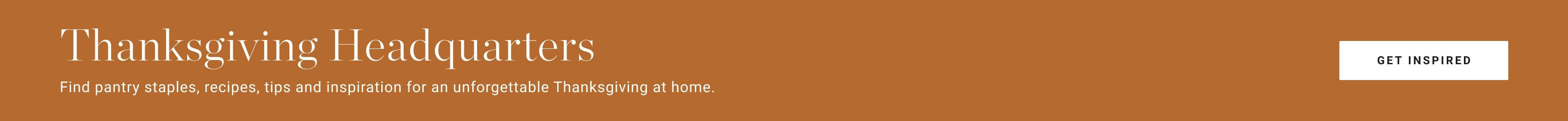 Thanksgiving Headquarters