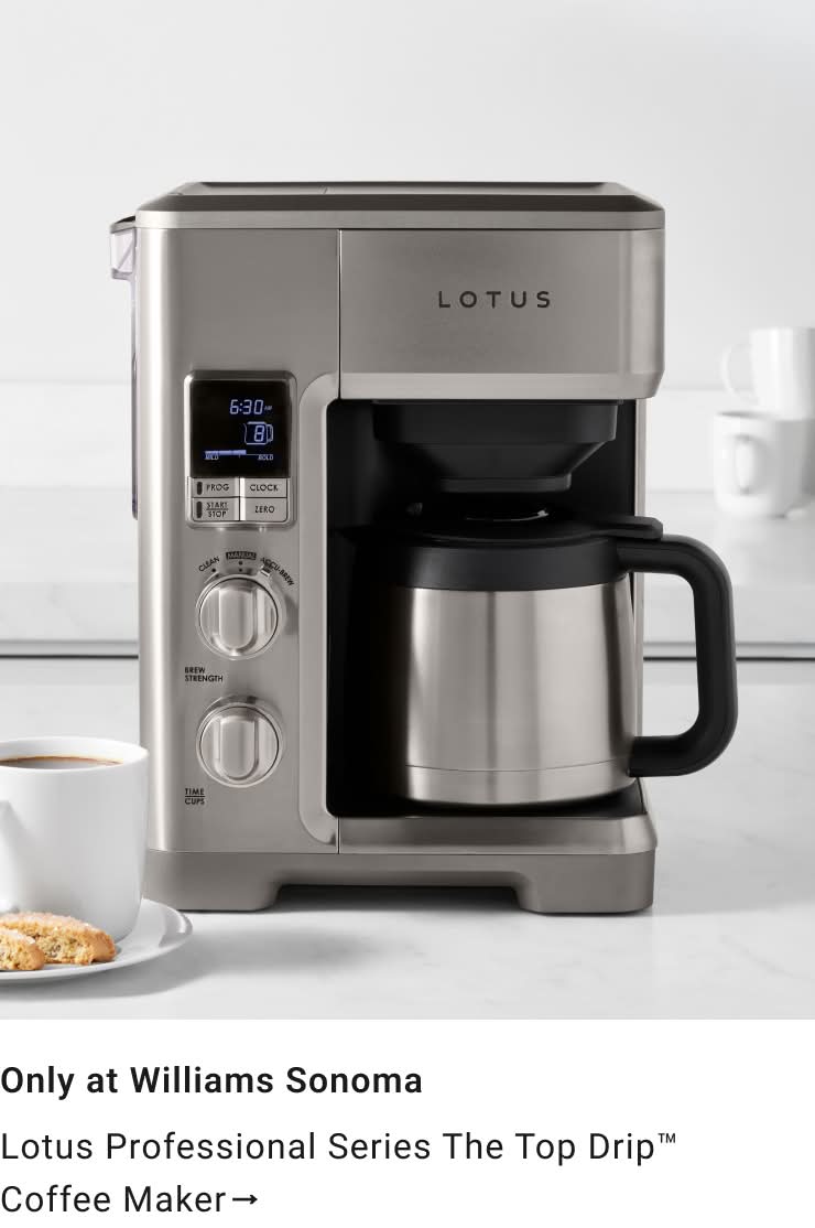Shop Lotus Professional Series The Top Drip Coffee Maker Shop Lotus Professional Series The Top Drip Coffee Maker