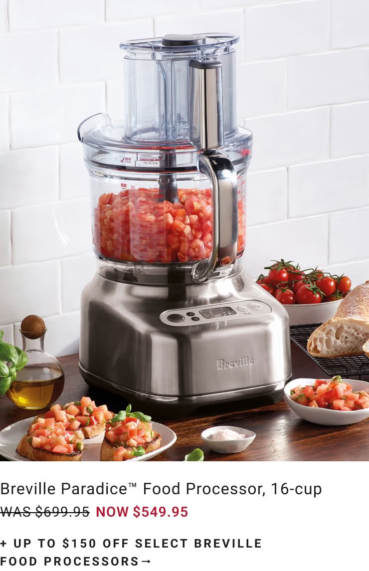 Shop Breville Food Processors