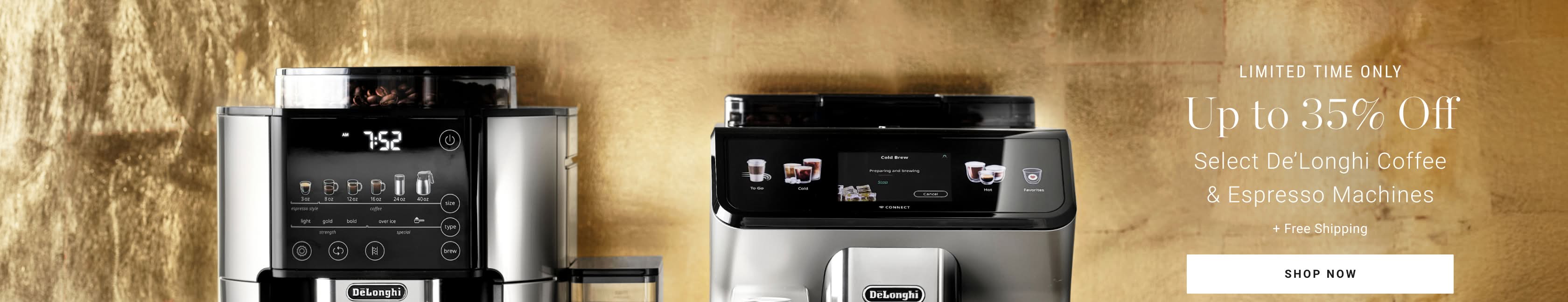 Shop De'longhi Coffee Machines Shop De'longhi Coffee Machines