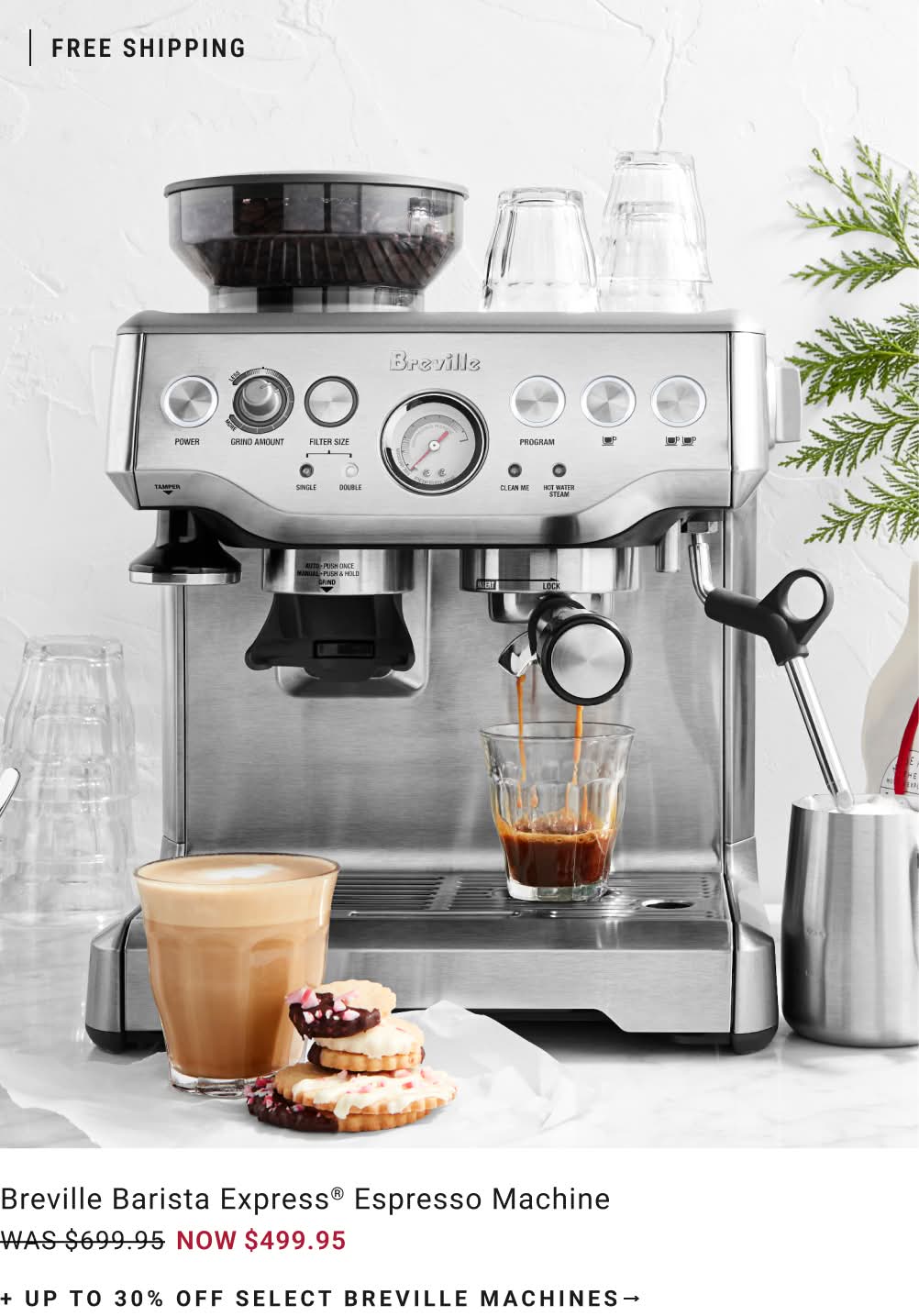 Shop Breville Espresso Machines