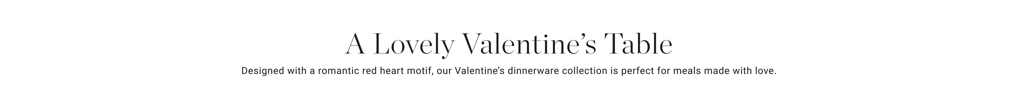 A Lovely Valentine's Table