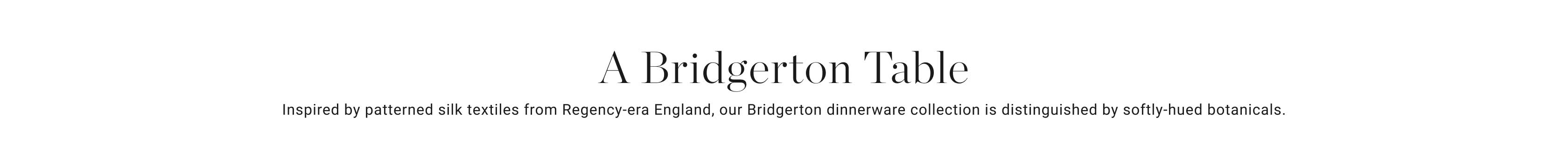 A Bridgerton Table