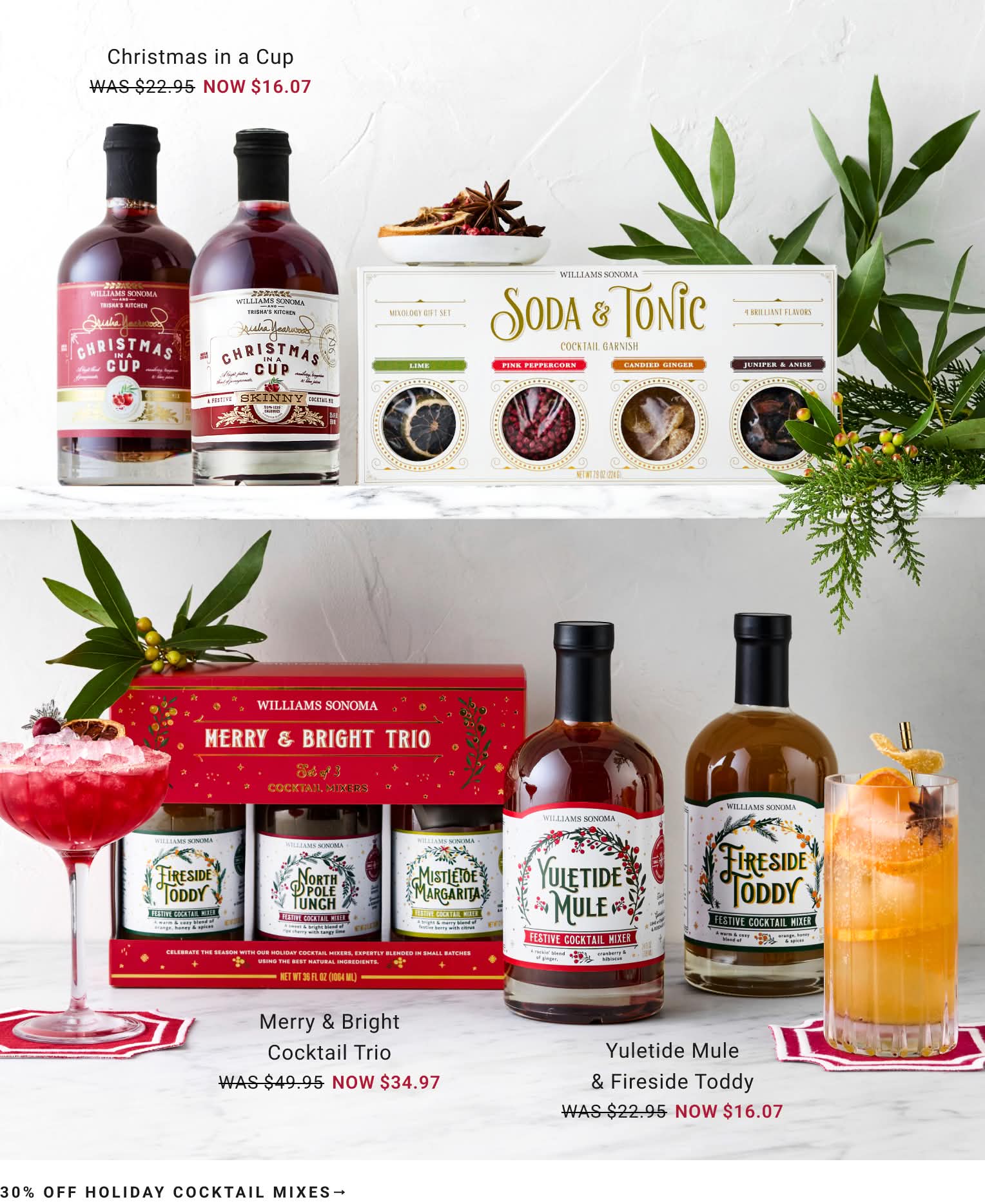 Shop Holiday Cocktails