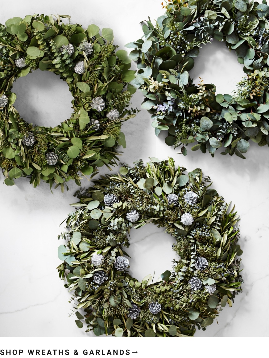 Shop Wreaths & Garlands