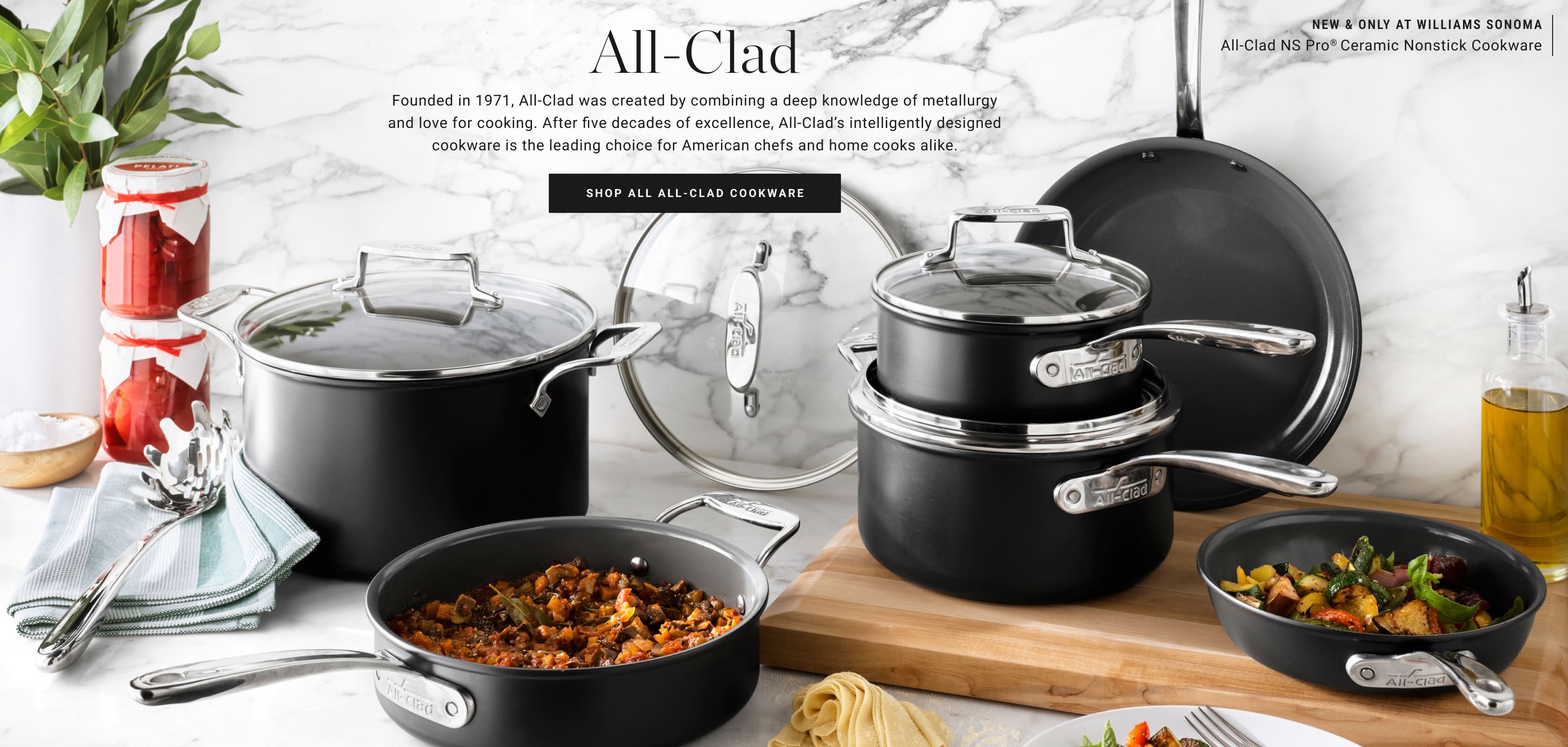 Shop All-Clad Cookware