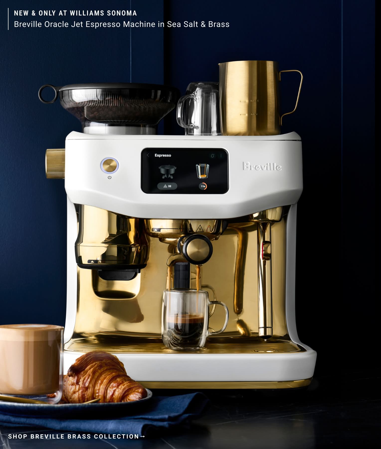 Shop Breville Brass Collection