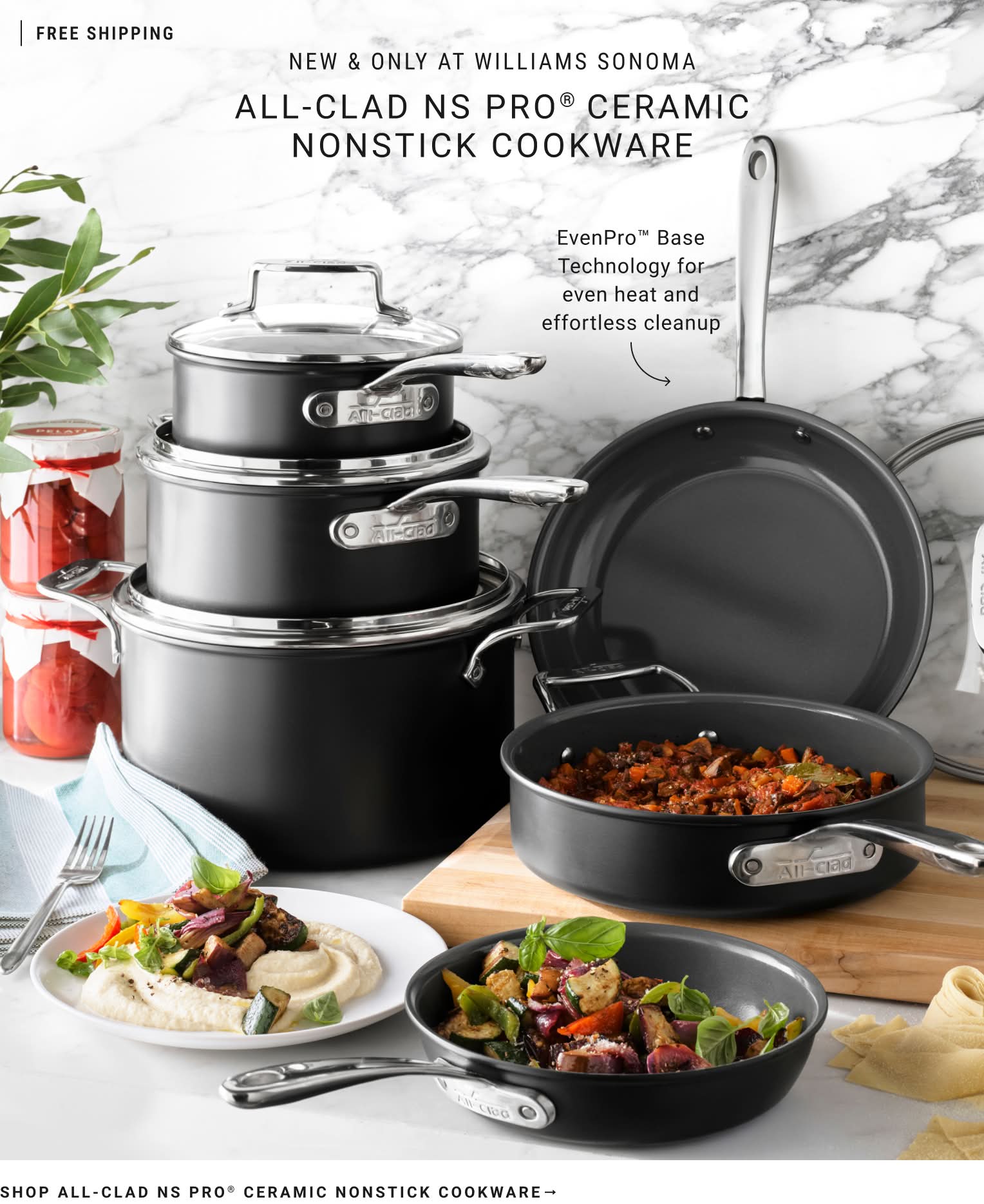 Shop All-Clad NS Pro Cookware