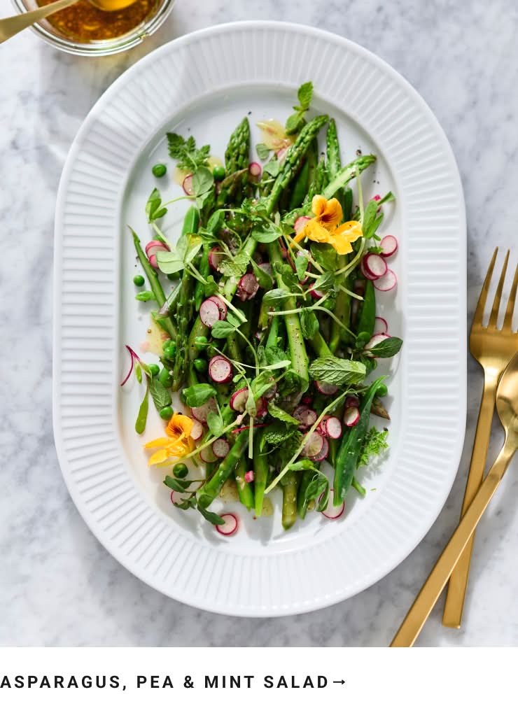 Asparagus, Pea & Mint Salad