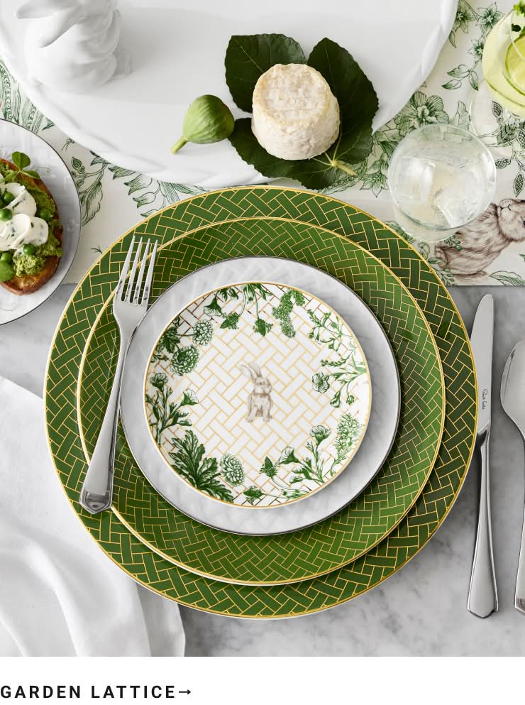 Garden Lattice Dinnerware Collection