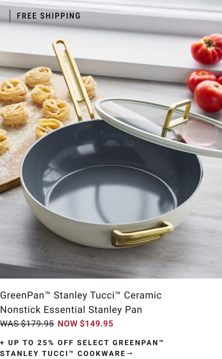 Shop Greenpan™ Stanley Tucci™ Cookware