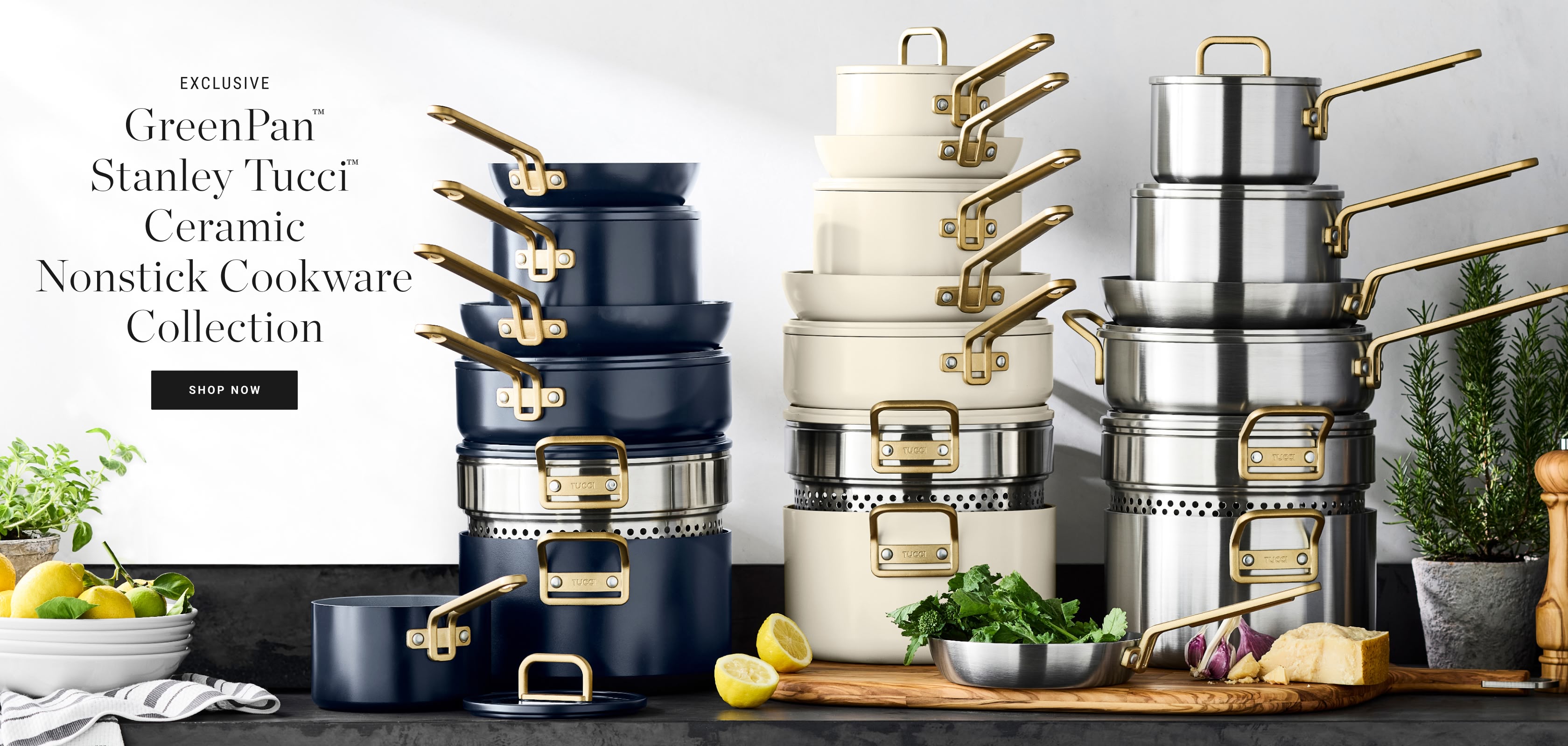 GreenPan™ Stanley Tucci™ Ceramic Nonstick Cookware