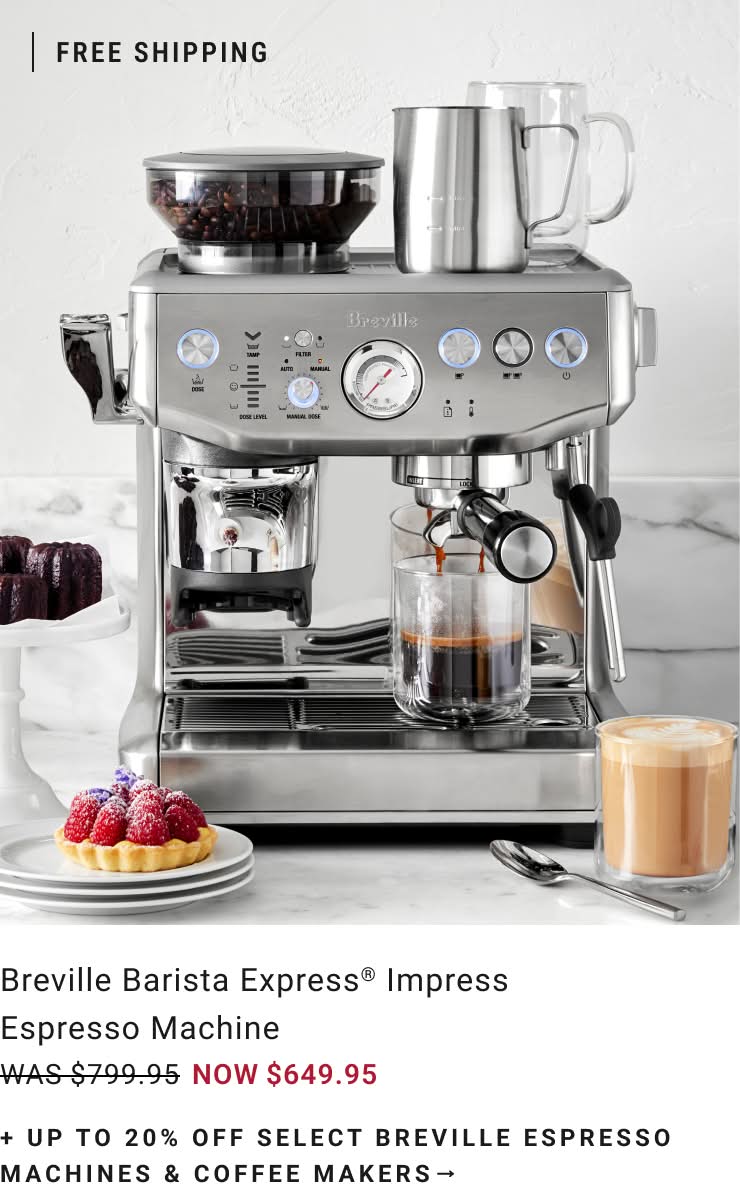 Shop Breville Espresso Machines