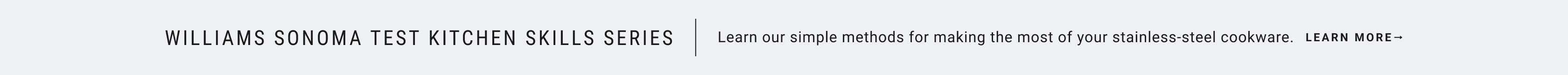 Williams Sonoma Test Kitchen Skill Series Williams Sonoma Test Kitchen Skill Series