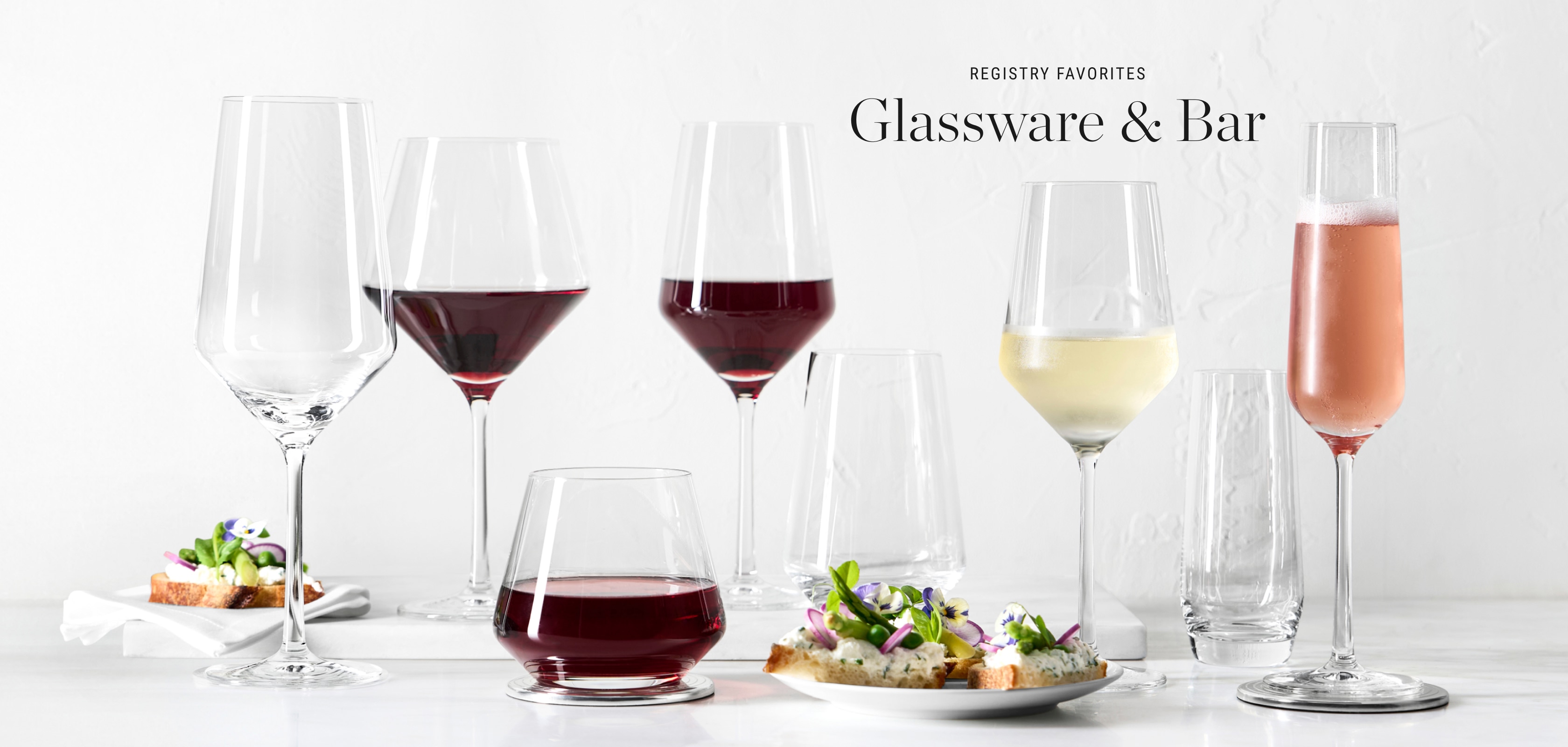 Glassware & Bar Registry Favorites