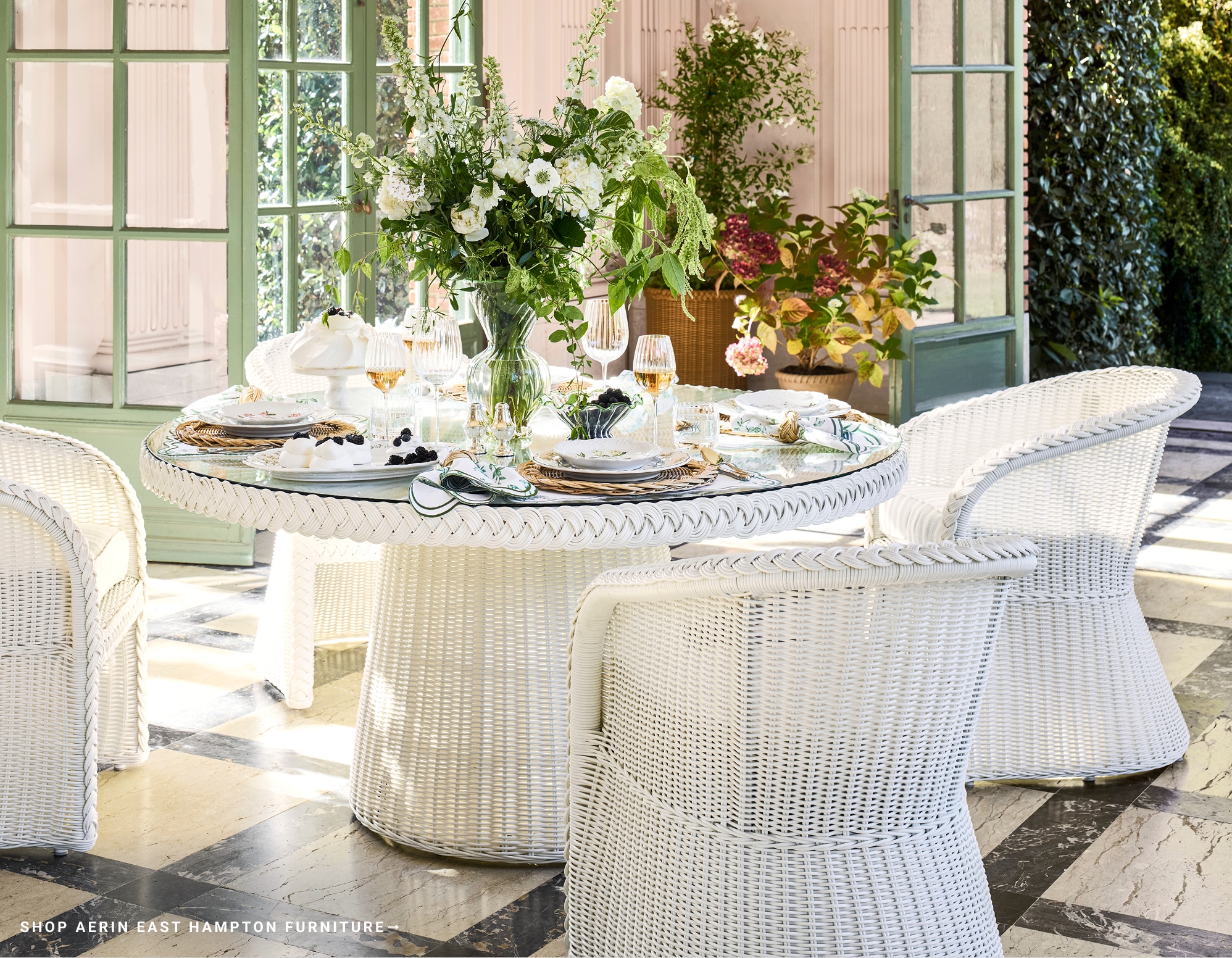 Shop AERIN East Hampton Furniture