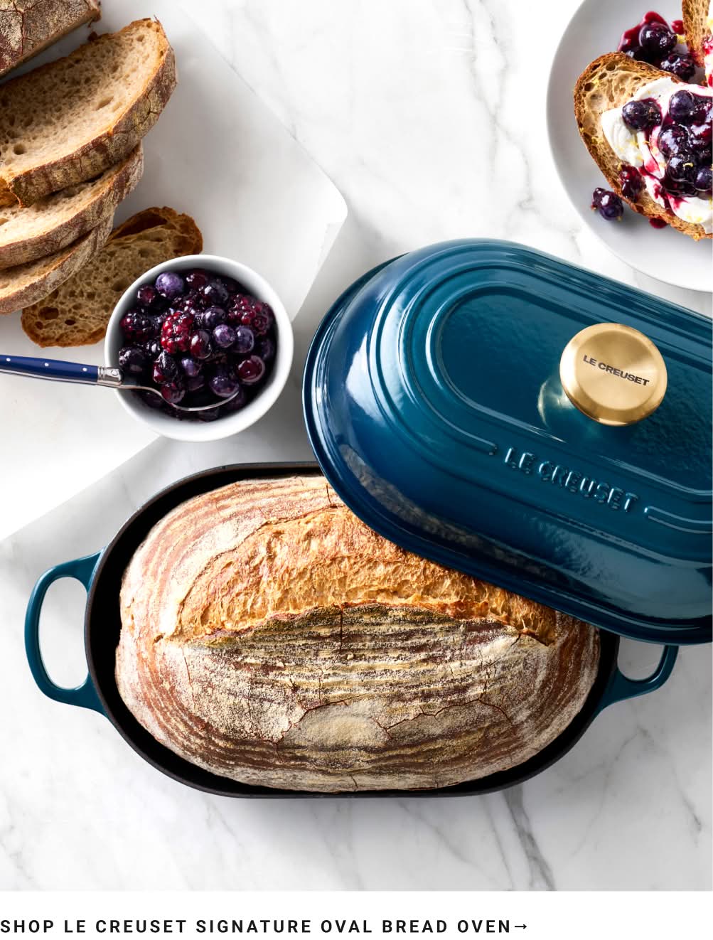Shop Le Creuset Signature Oval Bread Oven