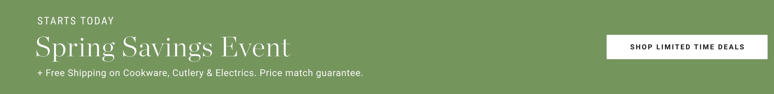 Shop Spring Savings Event Shop Spring Savings Event