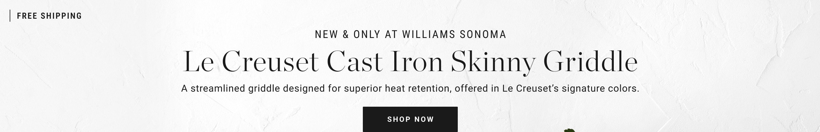 Shop Le Creuset Cast Iron Skinny Griddle