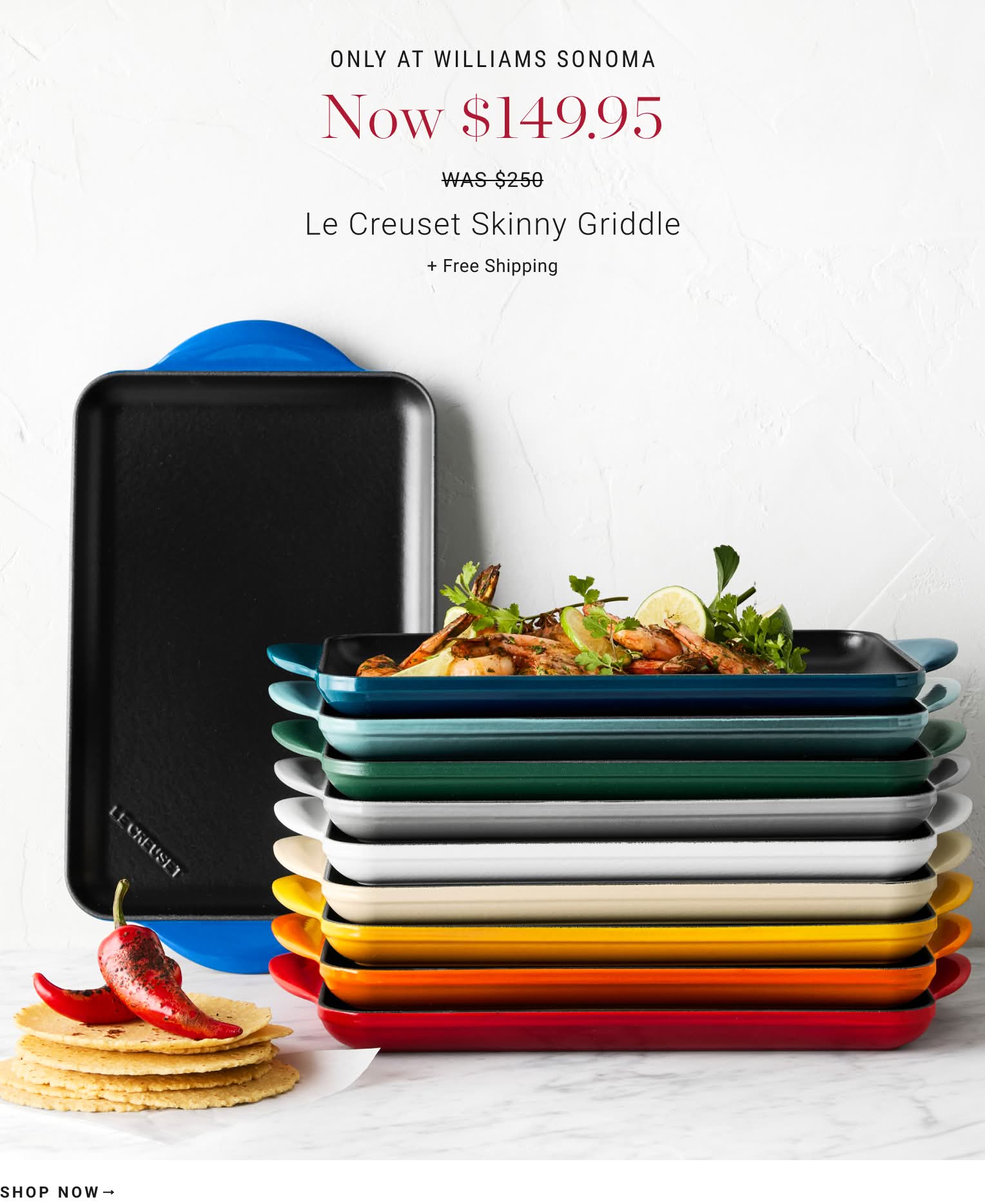 Shop Le Creuset Skinny Griddle