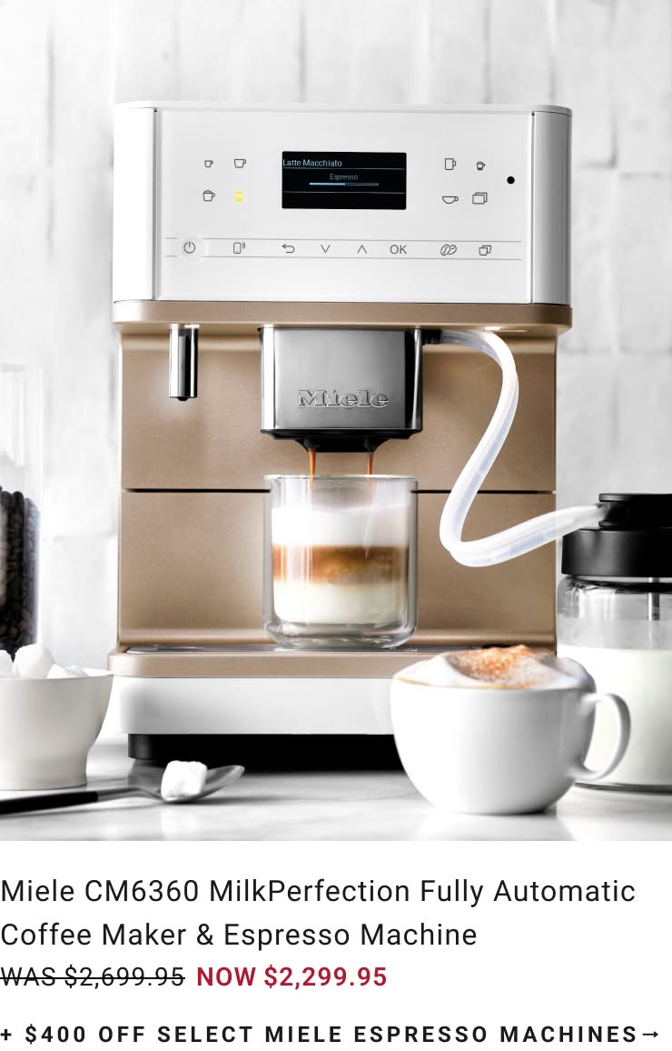 Shop Miele Coffee & Espresso Makers