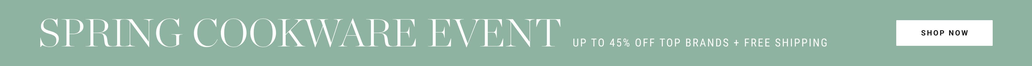 Spring Cookware Event Spring Cookware Event