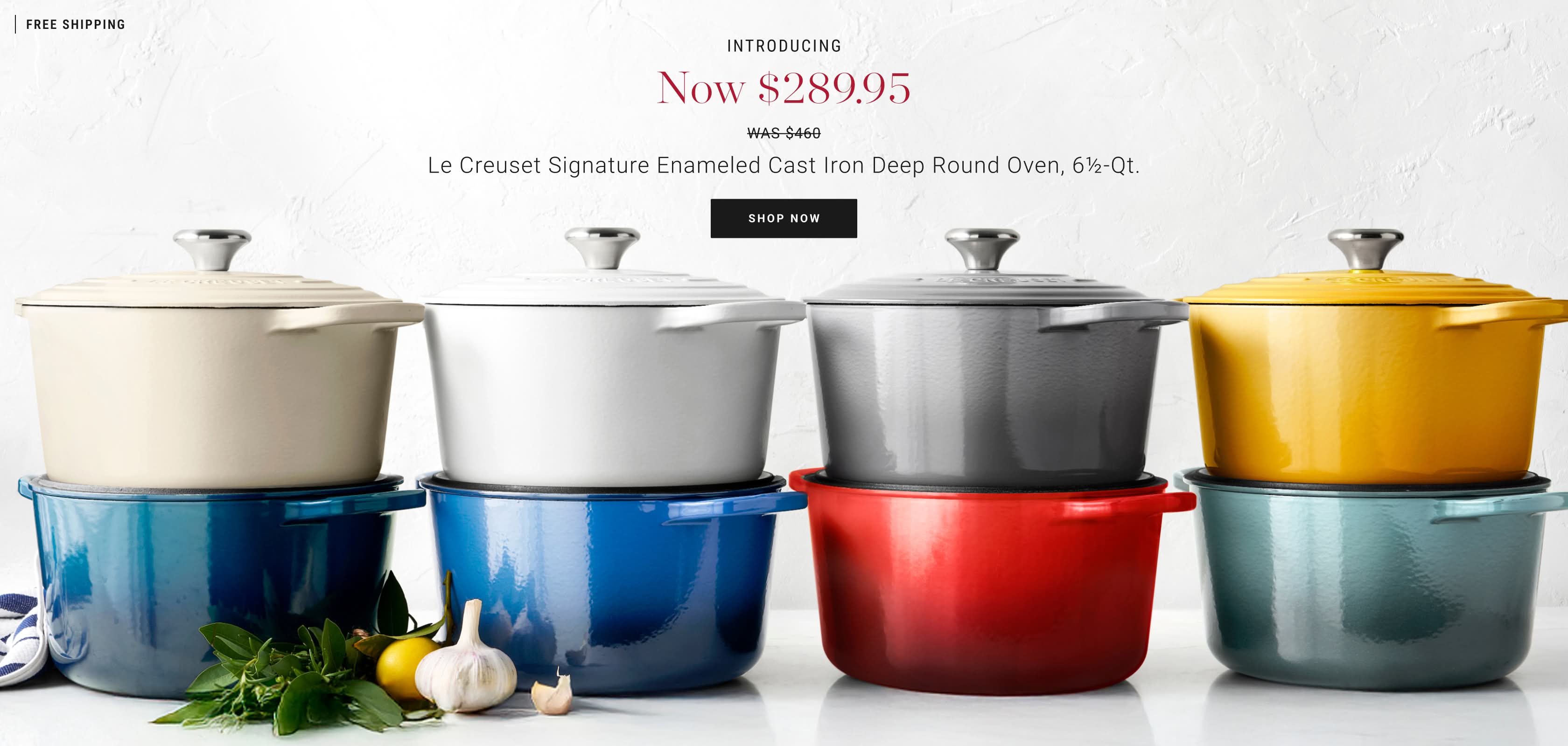 Shop Le Creuset Cookware Shop Le Creuset Cookware