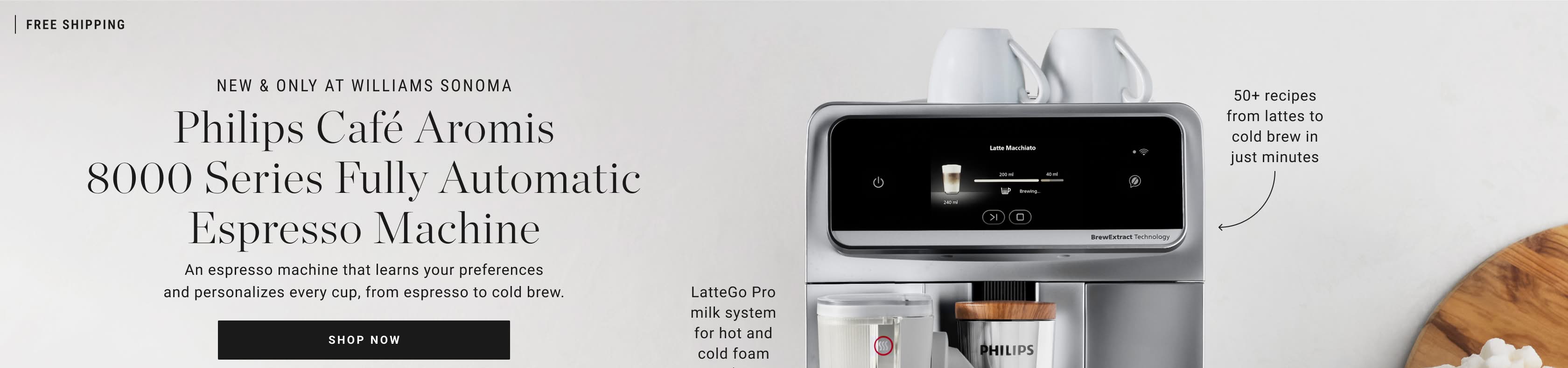 Shop Philips 8000 Cafe Aromis Fully Automatic Espresso Machine