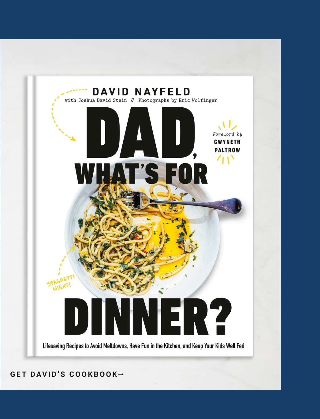Get David's Cookbook