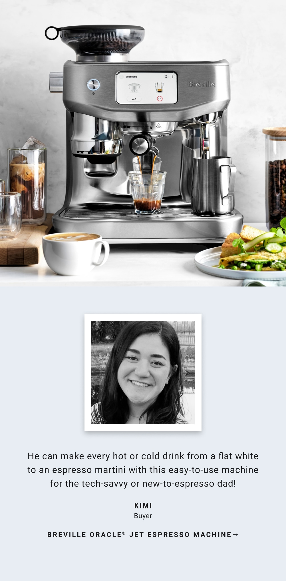 Breville Oracle&reg; Jet Espresso Machine