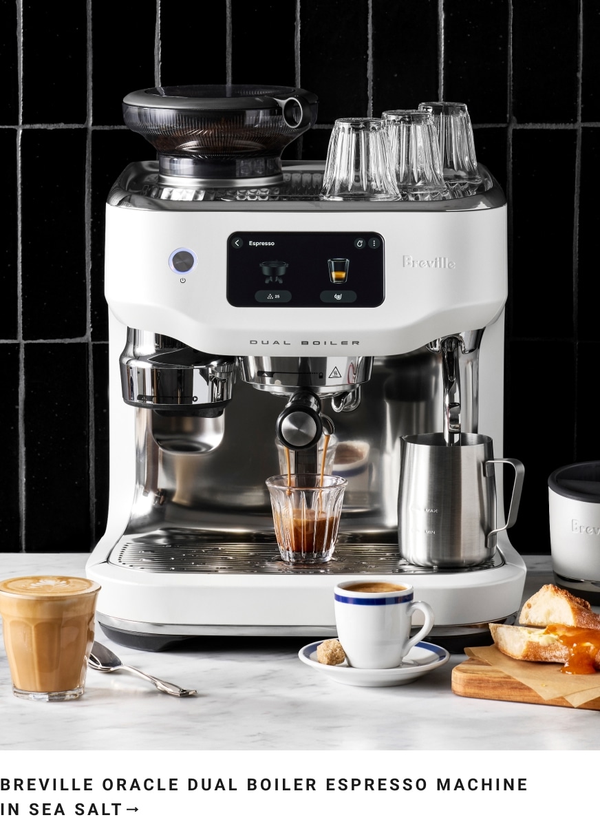 Breville Oracle&reg; Dual Boiler Espresso Machine in Sea Salt