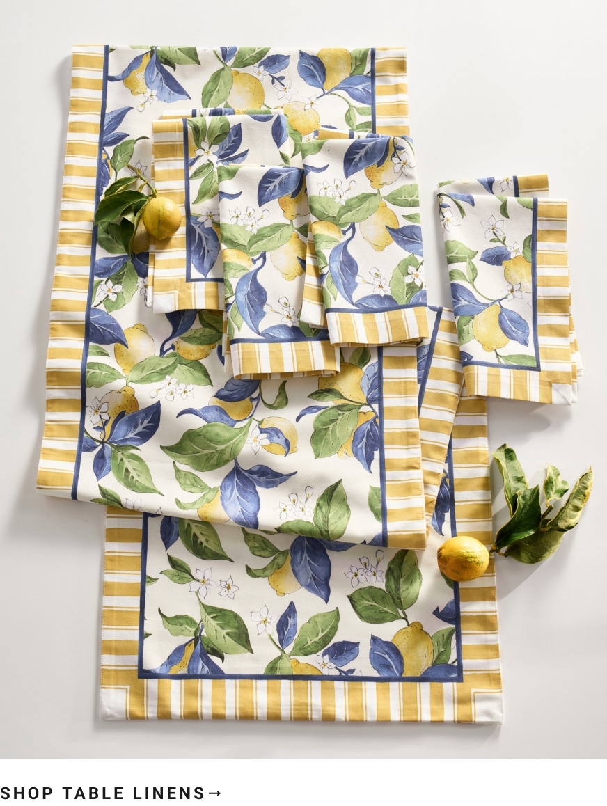 Shop Table Linens
