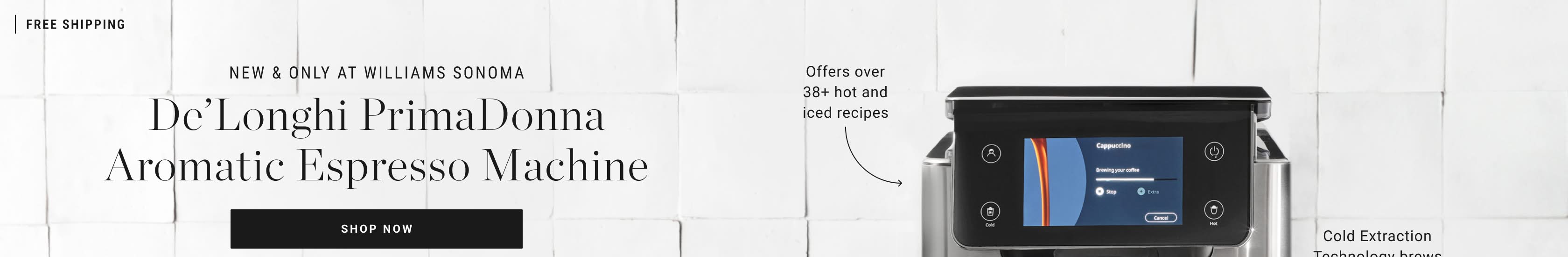 Shop De'Longhi PrimaDonna Fully Automatic Espresso Machine