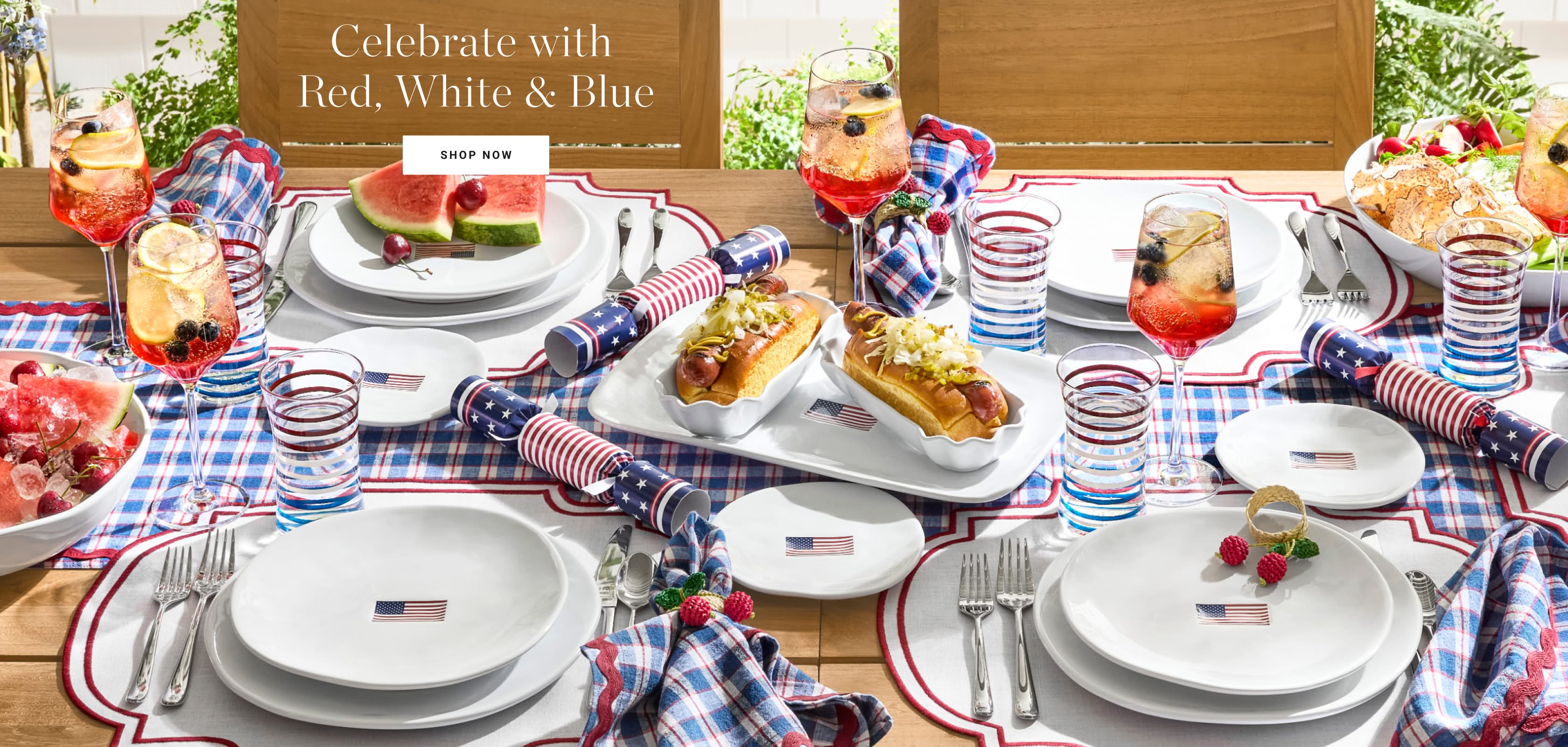 Shop Red, White & Blue