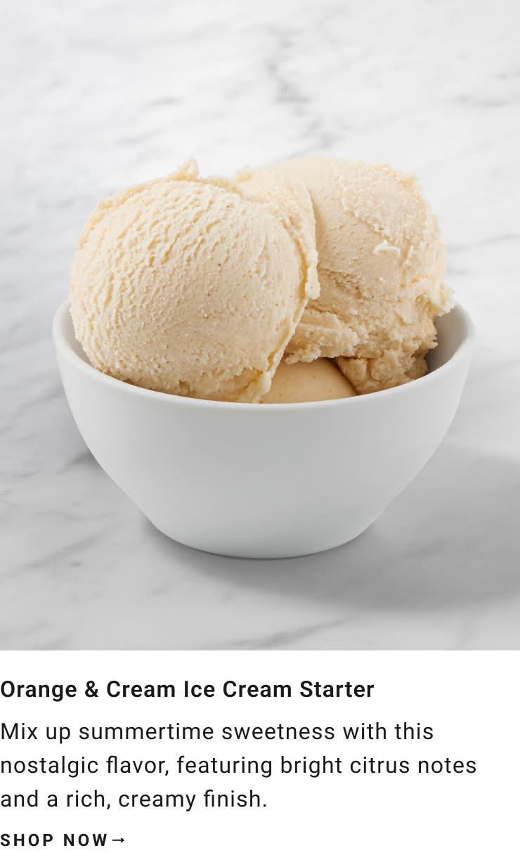 Shop Orange & Cream Ice Cream Starter