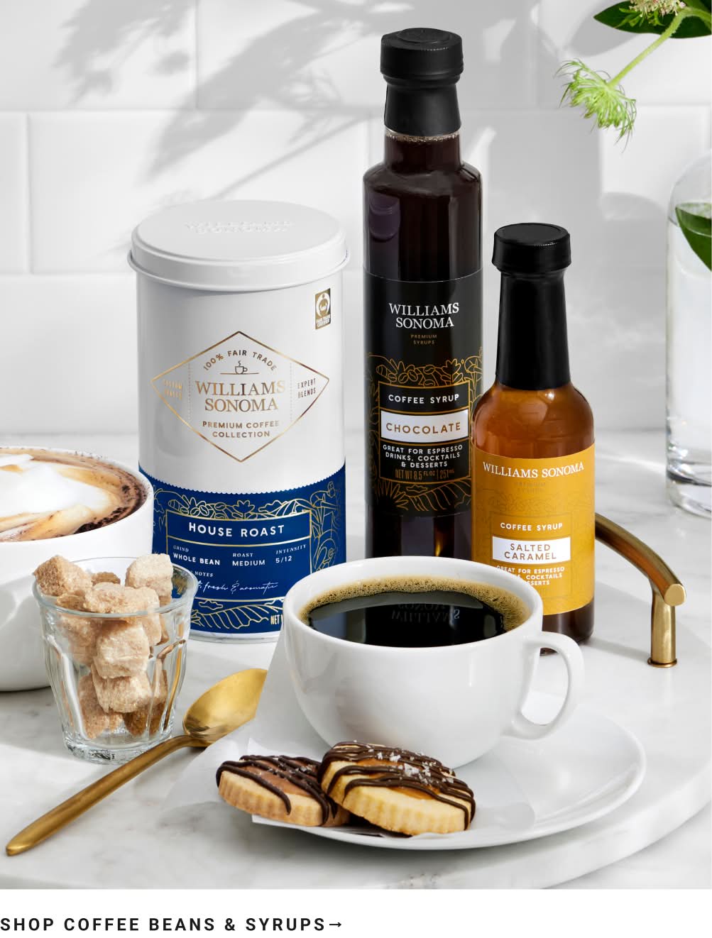 Shop Coffee Beans & Syrups Shop Coffee Beans & Syrups