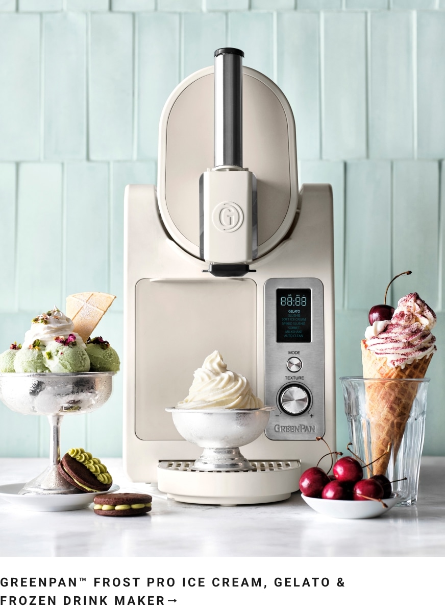 Shop GreenPan™ Frost Pro Ice Cream, Gelato & Frozen Drink Maker