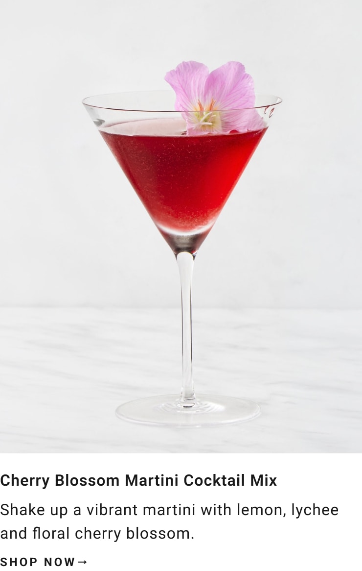 Shop Cherry Blossom Martini Cocktail Mix