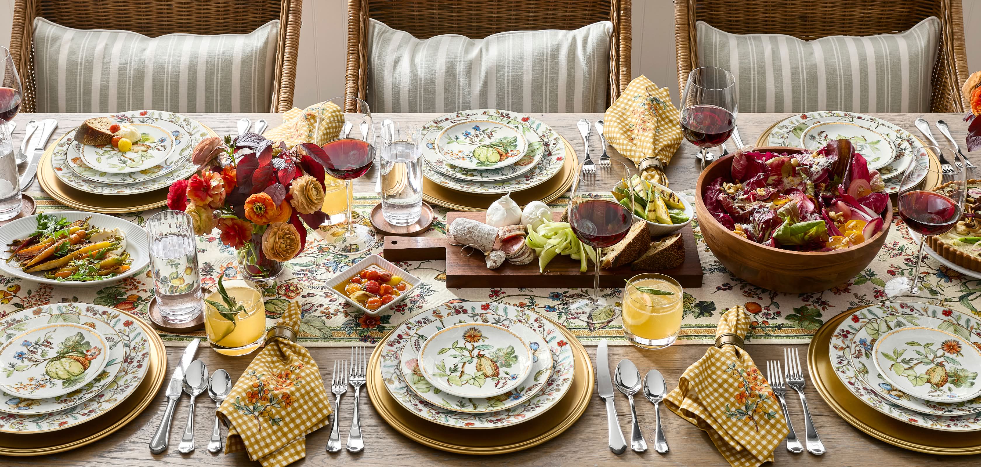 A Table in Fall Bloom
