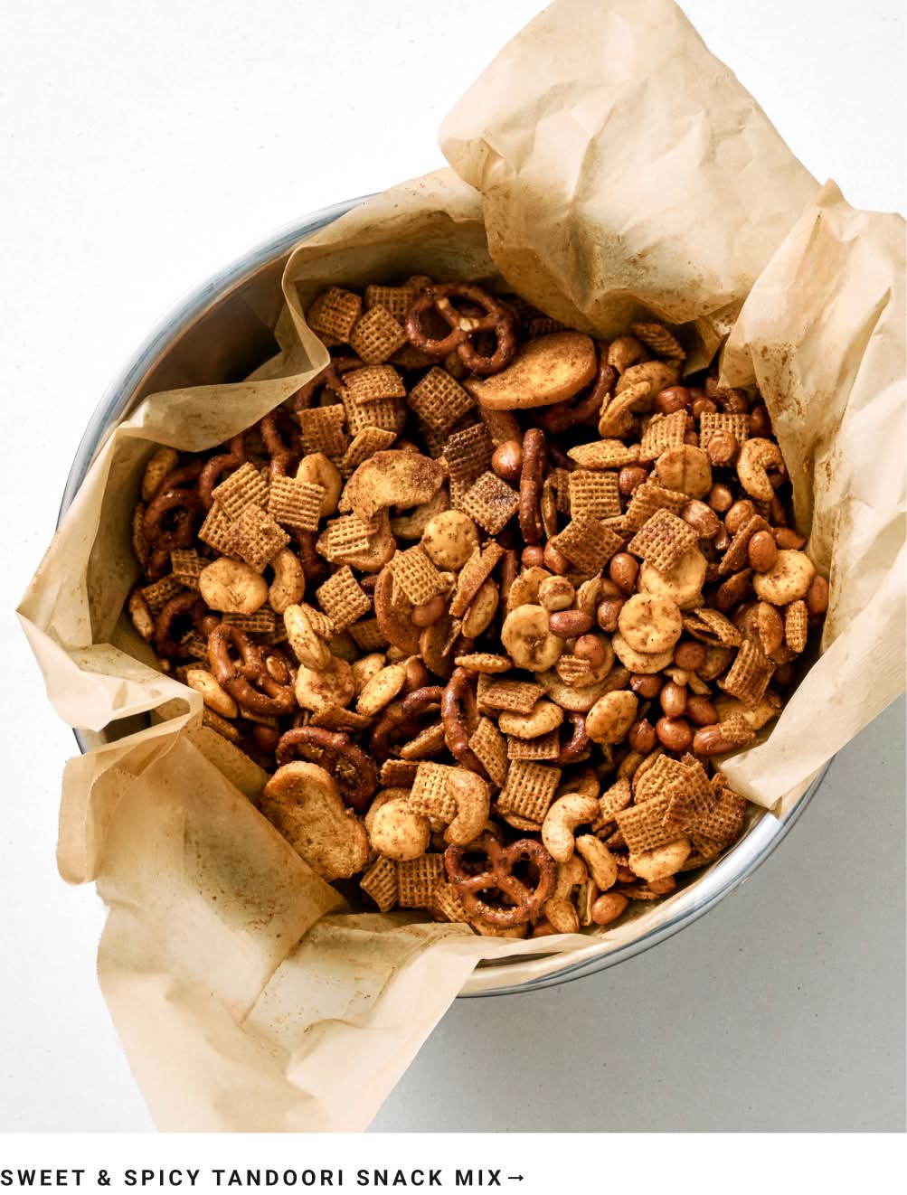 Sweet and Spicy Tandoori Snack Mix