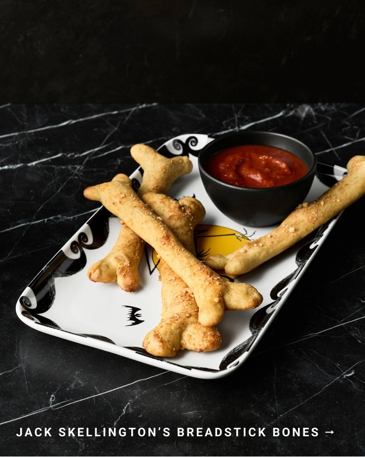 Jack Skellington's Breadstick Bones